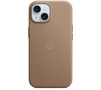 Apple Coque FineWoven MagSafe pour iPhone 15 Taupe Beige
