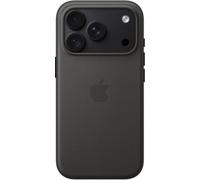 Coque Apple en tissage technique avec MagSafe pour iPhone 18 Pro polyester recyclé TPU boutons aluminium noir