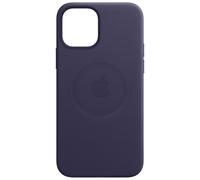 Apple Coque Leather MagSafe iPhone 12 (Pro) Deep Violet Violet