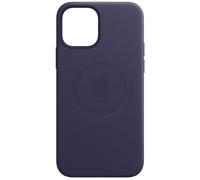 Apple Coque Leather MagSafe pour iPhone 12 Pro Max Deep Violet Bleu foncé