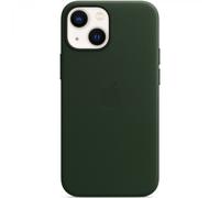 Apple Coque Leather MagSafe pour iPhone 13 Mini Sequoia Green Vert