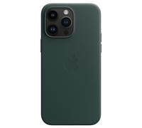 Apple Coque Leather MagSafe pour iPhone 14 Pro Max Forest Green Vert