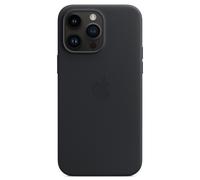 Apple Coque Leather MagSafe pour iPhone 14 Pro Max Midnight Noir