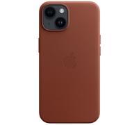 Apple Coque Leather MagSafe pour iPhone 14 Umber Marron