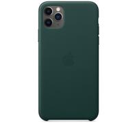 Apple Coque Leather pour iPhone 11 Pro Max Forest Green Vert