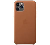 Apple Coque Leather pour iPhone 11 Pro Saddle Brown Marron