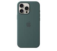 Apple Coque silicone pour iPhone 16 Pro Max avec MagSafe - Vert mer