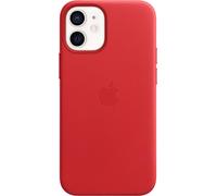 Apple Couverture arrière en cuir MagSafe pour Apple iPhone 12 Mini - Rouge
