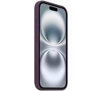 Apple - Couverture arrière pour téléphone portable - compatibilité avec MagSafe - silicone - lie-de-vin - pour iPhone 16