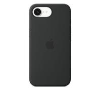 Apple - Couverture arrière pour téléphone portable - silicone - noir - pour iPhone 16e