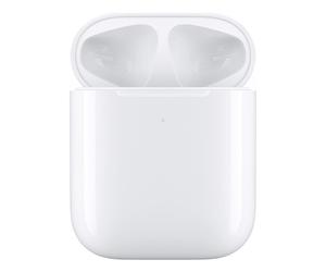 Apple Étui de chargement sans fil AirPods 1 et 2 Blanc Blanc