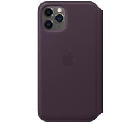 Apple Étui de télephone portefeuille Leather Folio pour iPhone 11 Pro Aubergine Violet