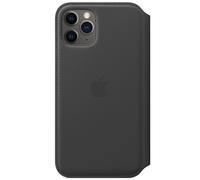 Apple Étui de télephone portefeuille Leather Folio pour iPhone 11 Pro Noir Noir