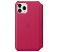 Apple Étui de télephone portefeuille Leather Folio pour iPhone 11 Pro Red Raspberry Rose