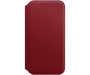 Apple Étui de télephone portefeuille Leather Folio pour iPhone X / Xs Red Rouge