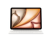Apple Étui Magic Keyboard pour iPad Air 11 Pouces (M3), Confort de Frappe Exceptionnel, trackpad intégré, Néerlandais - Blanc