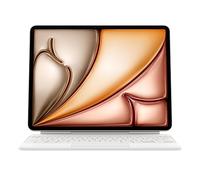 Apple Étui Magic Keyboard pour iPad Air 13 Pouces (M3), Confort de Frappe Exceptionnel, trackpad intégré, Suédois - Blanc