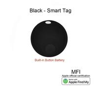 Apple Find My Mini Bluetooth GPS Tracker,dispositif de rappel anti-perte,localisateur de clé,animal de compagnie,chien,enfant,sac,portefeuille,voiture,étiquette intelligente - Type Black #B