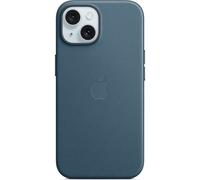 Apple FineWoven Backcover MagSafe pour Apple iPhone 15 - Pacific Blue