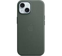 Apple FineWoven Backcover MagSafe pour l'Apple iPhone 15 - Evergreen