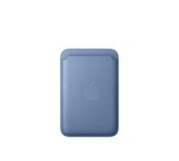 Apple FineWoven Wallet MagSafe avec la fonction 'Localiser' - Wildflower Blue