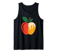 Apple Honey Dip Repeat Rosh Hashanah Yom Kippur Hanukkah Débardeur