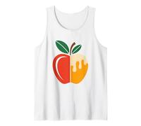 Apple Honey Dip Repeat Rosh Hashanah Yom Kippur Hanukkah Débardeur