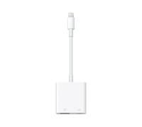 Apple Hub Lightning vers USB 3.2 Gen 1 Type-A (x2) + USB Type-C, Alimentation Lightning, Blanc, Ref. MX5J3ZM/A, Compatibilité étendue iOS/iPadOS