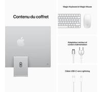 Apple iMac (2021) 24" 256 Go Argent (MGTF3FN) 0194252128718