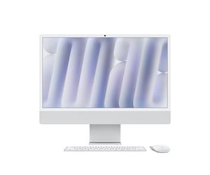 Apple iMac 23.5" 4.5K Retina M4 10-Core GPU 16Go 512Go SSD macOS Sequoia Wi-Fi 6E Argent