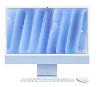 Apple iMAC 24″ avec puce M4, écran Retina 4,5 K, CPU 14 cœurs, GPU 20 cœurs, 16 Go RAM + 256 Go SSD - Bleu