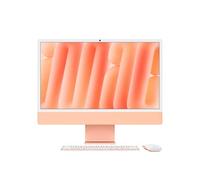 Apple iMac 24" écran rétina 4,5K 256 Go SSD 16 Go RAM Puce M4 CPU 8 cours GPU 8 cours Orange