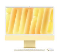 Apple iMac 24" écran rétina 4,5K 256 Go SSD 16 Go RAM Puce M4 CPU 8 cœurs GPU 8 cœurs Jaune