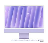 Apple iMac 24" écran rétina 4,5K 256 Go SSD 16 Go RAM Puce M4 CPU 8 coeurs GPU 8 coeurs Mauve