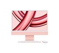 Apple iMac 24'''' ecran retina 4,5K 256 Go SSD 8 Go RAM Puce M3 CPU 8 cours GPU 10 cours Rose