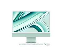 Apple iMac Apple M M3 59,7 cm (23.5 ) 4480 x 2520 pixels PC All-in-One 8 Go 256 Go SSD macOS Sonoma Wi-Fi 6E (802.11ax) Vert