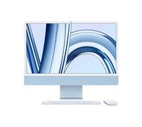 Apple iMac 24'''' ecran retina 4,5K 256 Go SSD 8 Go RAM Puce M3 CPU 8 cours GPU 8 cours Bleu