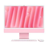 Apple iMac Apple M M4 59,7 cm (23.5") 4480 x 2520 pixels PC All-in-One 16 Go 256 Go SSD macOS Sequoia Wi-Fi 6E (802.11ax) Rose