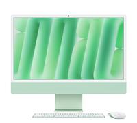 Apple iMac Apple M M4 59,7 cm (23.5") 4480 x 2520 pixels PC All-in-One 16 Go 256 Go SSD macOS Sequoia Wi-Fi 6E (802.11ax) Vert