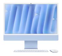 Apple iMac 24"" ecran retina 4,5K 512Go SSD 16Go RAM Puce M4 CPU 10 coeurs GPU 10 coeurs Bleu (2024)