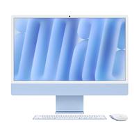 Apple iMac 24" écran retina 4,5K 512Go SSD 24 Go RAM Puce M4 CPU 10 cœurs GPU 10 cœurs Bleu