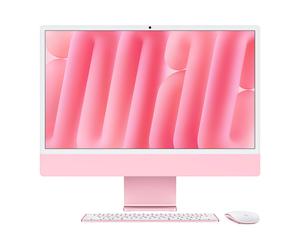 Apple iMAC 24″ (M4, 4.5K Retina, 8-Core CPU / 8-Core GPU) 16GB RAM, 256GB SSD --Pink