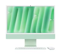 Apple iMac Apple M M4 59,7 cm (23.5") 4480 x 2520 pixels PC All-in-One 16 Go 256 Go SSD macOS Sequoia Wi-Fi 6E (802.11ax) Vert