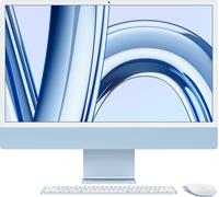 Apple iMac 24' Retina 4,5K Display, M3 Chip avec CPU 8 cœurs et GPU 10 cœurs - 512GB SSD DE in Blau