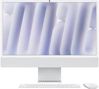 Apple iMac 24 Retina 4.5K (M4, 2024) CTO 61 cm (24 pouces) argent 16 GB RAM 512 GB SSD 8-Core CPU M4 (8-Core GPU) Z1E2_377_DE_CTO
