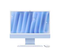 Apple iMac 59.7cm (23.5") 4.5K Retina Apple M4 10-Core CPU/10-Core GPU 16GB RAM 512GB SSD macOS Sequoia Wi-Fi 6E Bleu