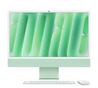 Apple iMac Apple M M4 59,7 cm (23.5 ) 4480 x 2520 pixels PC All-in-One 16 Go 256 Go SSD macOS Sequoia Wi-Fi 6E (802.11ax) Vert