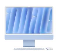 Apple iMac Apple M M4 59,7 cm (23.5 ) 4480 x 2520 pixels PC All-in-One 16 Go 256 Go SSD macOS Sequoia Wi-Fi 6E (802.11ax) Bleu