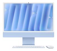 Apple iMac Apple M M4 59,7 cm (23.5 ) 4480 x 2520 pixels PC All-in-One 16 Go 512 Go SSD macOS Sequoia Wi-Fi 6E (802.11ax) Bleu