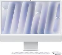 Apple iMac Apple M M4 59,7 cm (23,5") 4480 x 2520 pixels PC tout-en-un 16 Go 256 Go SSD macOS Sequoia Wi-Fi 6E (802.11ax) Argent